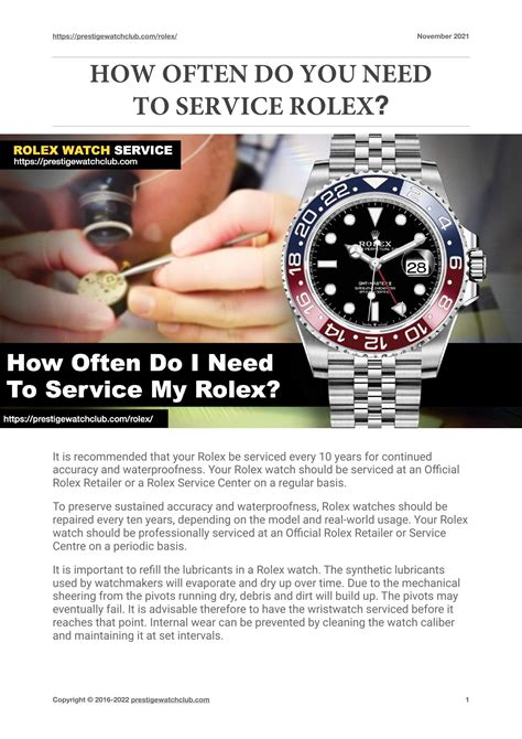 how often does a rolex need to be serviced|rolex maintenance without refinishing.